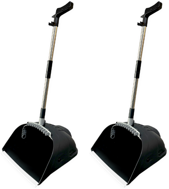 플라넥스 쓰레받기 실내외 하마 자동쓰레받기 2개