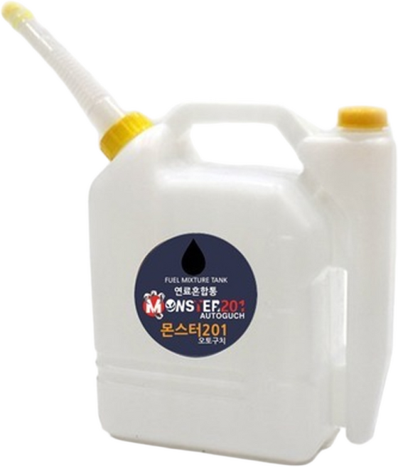 몬스터201 연료 혼합통 3L 엔진오일 휘발유 혼합유 기름 2행정 예초기, 1개