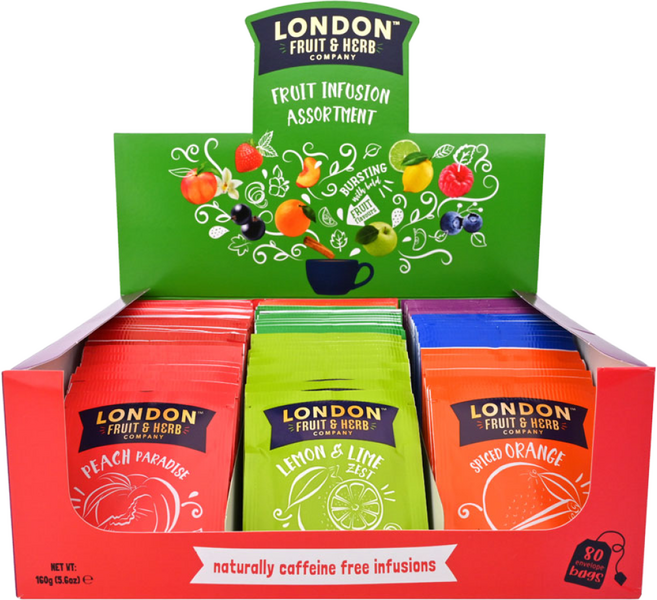 런던프룻앤허브 과일차 모음, 티백 8종 x 10p, 1세트