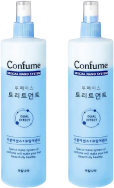 과일나라 컨퓸 투페이스 트리트먼트, 250ml, 2개