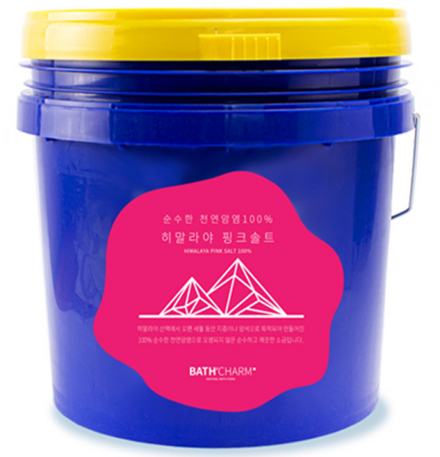 바스참 히말라야 핑크솔트 가는입자 입욕제, 10kg, 1개