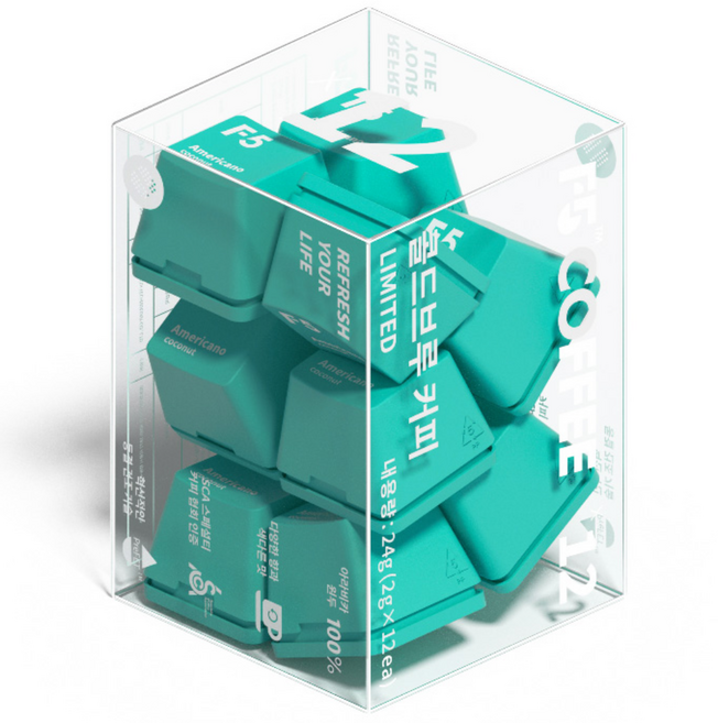 F5 콜드브루 프리미엄 커피 코코넛 아메리카노 12EA, 24g, 1개, 12개입