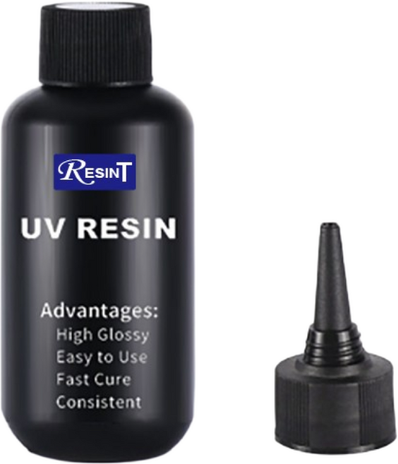 100g UV 레진 공예 재료 - LED 자외선 경화 레진 고점도 용액, Transparent, 1개