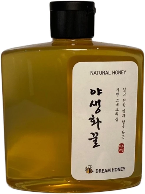 *순수벌꿀 인후통에 좋은 완숙꿀 1년에 한번 생산하는 완숙꿀 365g 목감기, 1개 - 쿠팡