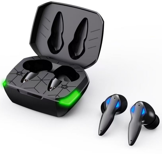 [국내A/S]쿠오 충전식 무선 음성증폭기 좌우 한 세트, 블랙, 1개