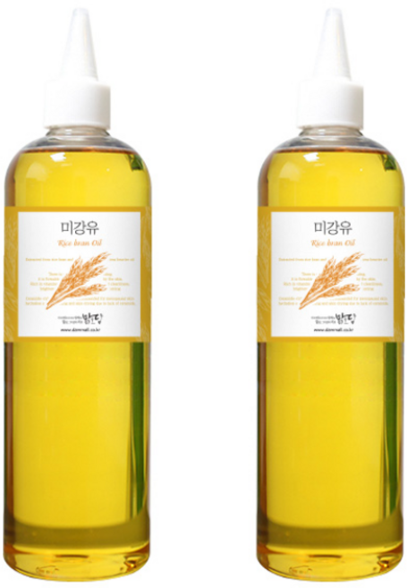 맑을담 미강유 오일, 500ml, 2개