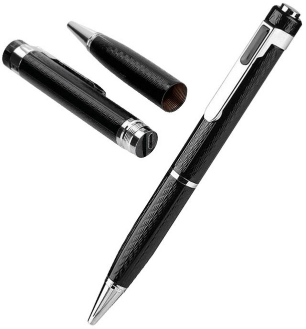 볼펜녹음기 25시간 장시간 32GB 대용량 보이스 레코더 고성능 원터치 KVR-63