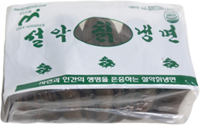 [안테나푸드] 칡면10인분2kg, 1개, 2kg