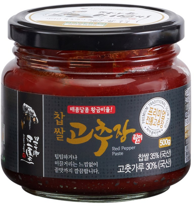 피아골미선씨 찹쌀 고추장, 500g, 1개