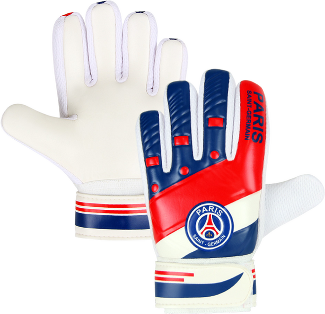 PSG 파리생제르망 라텍스 골키퍼장갑 SG-04 꺽임방지 초등 유소년, 1개