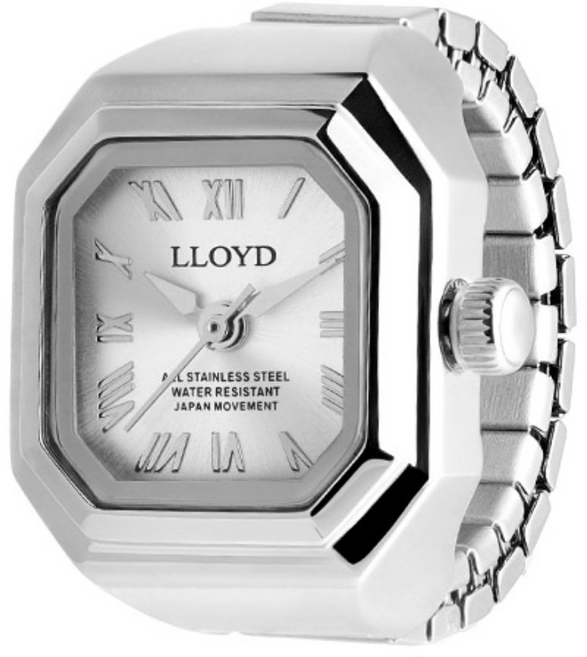 로이드 여성용 메탈 시계 반지 LL2G25CO1ISS + 쇼핑백