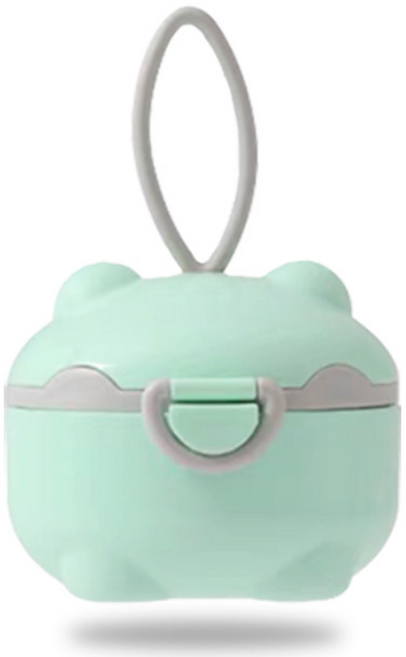 딩동펫 강아지 루엔 미니미 휴대용 사료보관함 소형, 민트, 1개