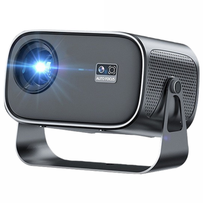 LOVFIR 프로젝터 4k 초고화질 프로젝터 휴대용 구름대 프로젝터, A10