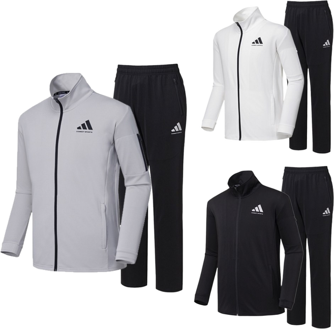 아디다스 컴뱃스포츠 마샬아츠 니트 트레이닝복 세트 TR140II JS-1 트랙탑