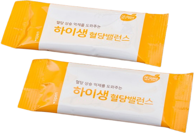 하이생 하루 한포로 식후혈당상승 억제 혈당밸런스 180포(6개월분), 105g, 6개