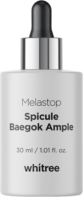 휘트리 멜라스톱 스피큘 백옥 앰플 / 주름 미백 기미 색소침착 니들샷, 1개, 30ml