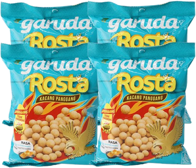 로스타 구운 옥수수 땅콩과자 95g x 4봉지, 4개