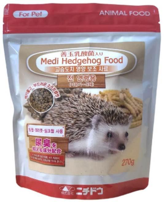 메디 고슴도치 영양 보조 사료, 1개, 270g