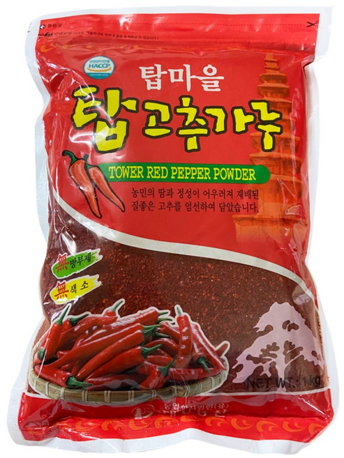 대경농산 탑마을 탑 고추가루(굵은) 1kg, 1개