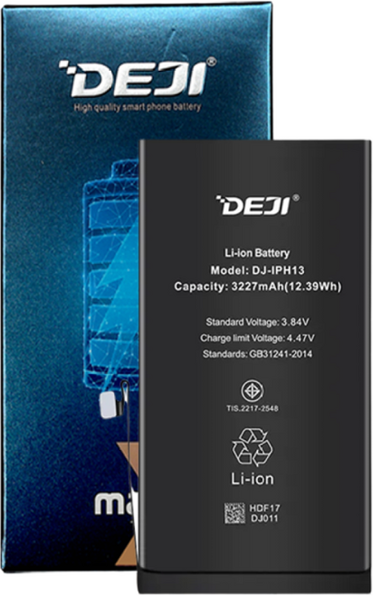 DEJI 아이폰13 배터리 (iPhone13 Battery) 표준용량 (수리키트 포함) 뎃지 아이폰배터리 - DEJI한국총판, 수리키트 포함