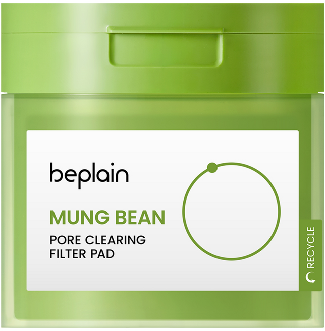 비플레인 녹두 모공 클리어링 필터 패드 70매 180ml, 1개, 70매입