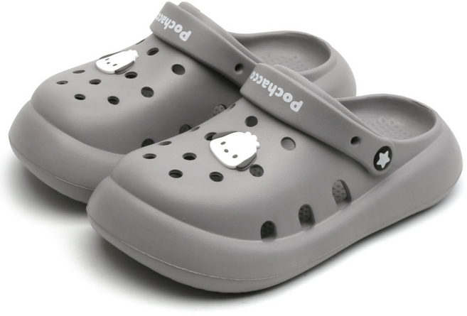 산리오 포차코 올리브 EVA 여성 샌들