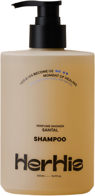 NEW 허히즈 퍼퓸 샤워 상탈 샴푸, 500g, 1개