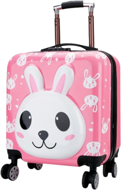 어린이캐리어 가방 18인치 여행용 기내용 애니멀캐리어가방 3D (토끼 네임택 포함) 어린이집어린이날선물 유치원어린이날선물