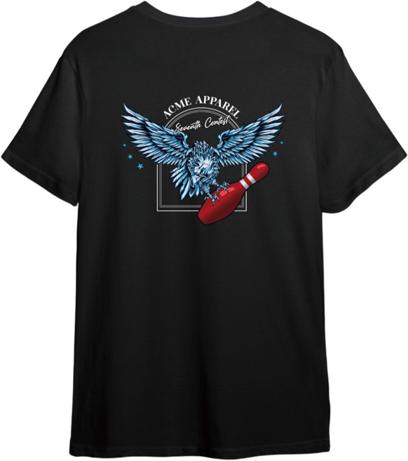 애크미 볼링티셔츠 독수리티셔츠 볼링연습티 볼링라운드티