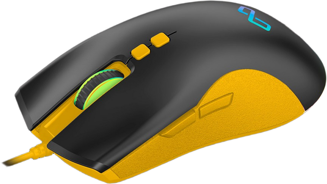 .맥스틸 광축 LED 유선 게이밍 마우스 VOLT G2 머스타드