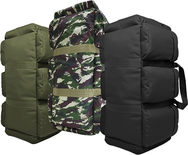 KALLUS 멀티 의류대 100L 포켓 8개, 블랙, 1개