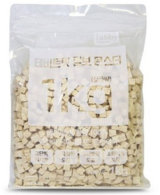 테비트릿 동결건조 점보 몬스터, 치킨트릿, 1kg, 1개