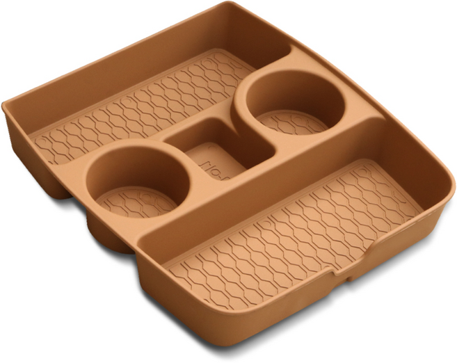 루젠 디 올 뉴 팰리세이드 LX3 콘솔트레이 콘솔박스 수납 정리함, 7인승 아웃트레이 LX3 브라운