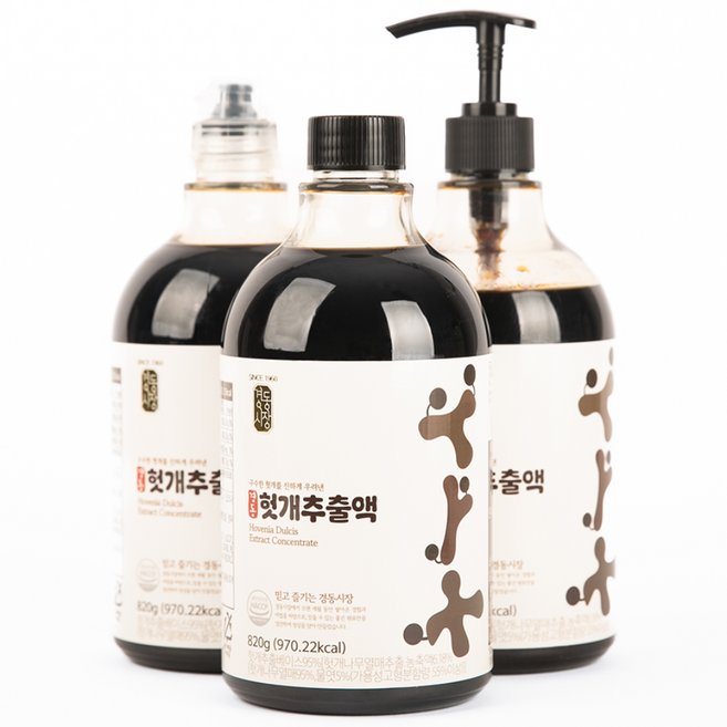 (소비기한임박 26.06.10) 경동시장 헛개추출액, 820g, 2개