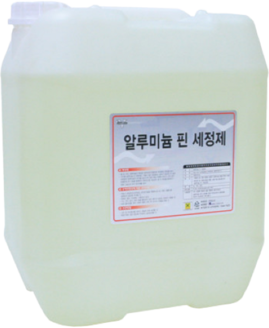 에어컨청소 냉각핀코일 알루미늄핀세정제 에어컨핀세척제, 알루미늄핀세정제18리터, 1개