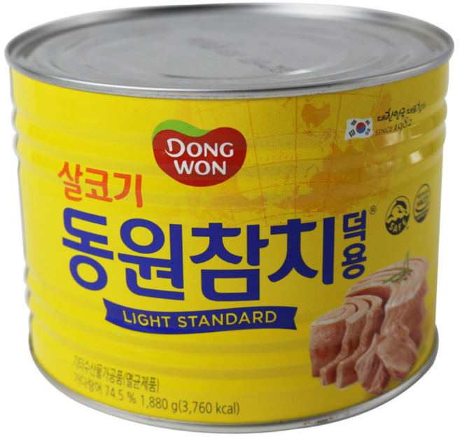 동원에프앤비 동원참치 1.88kg 1BOX(1.88kg X 6can) / 업소용/ 덕용/ 대용량, 6개