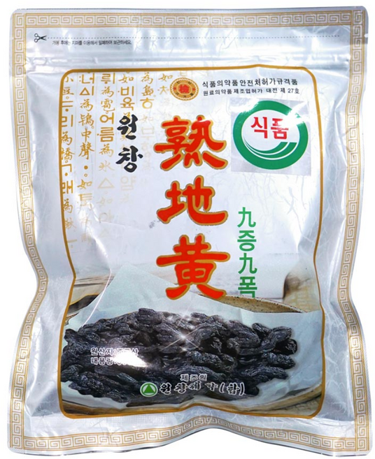 동광종합물산 숙지황9증9폭 중국산, 500g, 1개