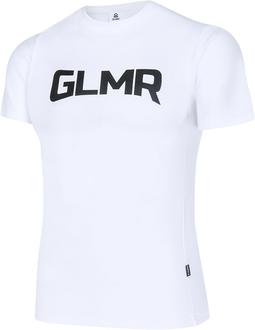 글래모어 GLMR 메인로고 머슬핏 남성 반팔티[면모달 원단]