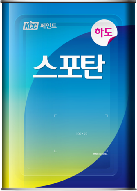 KCC 스포탄 하도, 스포탄 하도 투명, 14kg, 1개