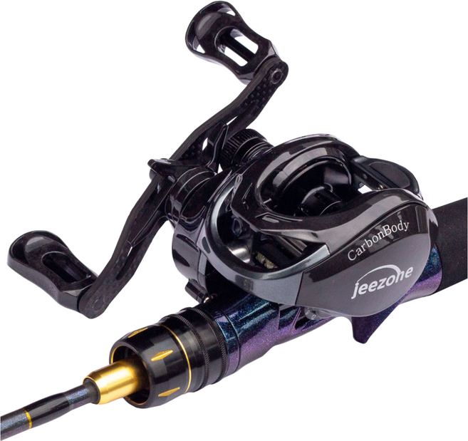 지존낚시 초경량 카본 베이트릴 LFC100 민물 바다 겸용 배스 루어낚시 갑오징어 쭈꾸미 참돔 선상낚시 광어 우럭 다운샷, LFC100 (우핸들), 블랙