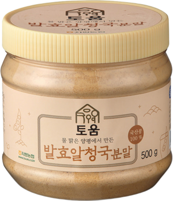 지평농협 발효 알청국 분말 500g / 청국가루, 1개