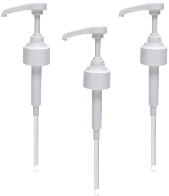 모닌시럽펌프 10ml, 3개, 화이트