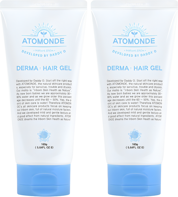 아토몽드 더마 헤어젤, 160g, 2개