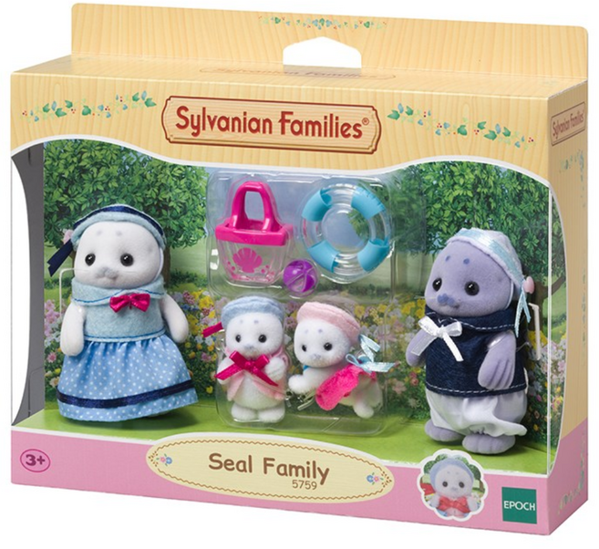 실바니안패밀리 바다표범 가족 피규어, 1개