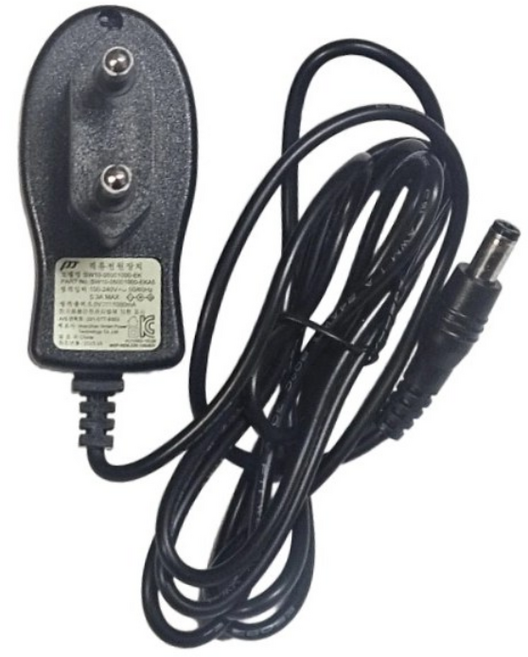 5V 1A 어댑터 5.5파이 (내경 2.1mm) 표준형 충전기 USB허브 분배기 공유기 장난감 KC인증 전원 (일체형), 1개, 5.5*2.5