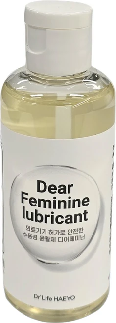 [믿을수있는 국내 의료기기] Haeyo 수용성 러브젤 마사지젤 질건조윤활제, 1세트, 100ml - 쿠팡