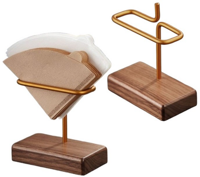 빈쿠(Bincoo) 커피 여과지 커피필터 케이스 종이필터 스테이션 홀더 V60 범용 보관함, 1개, 1개입