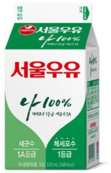 서울우유 나100%, 12개, 500ml