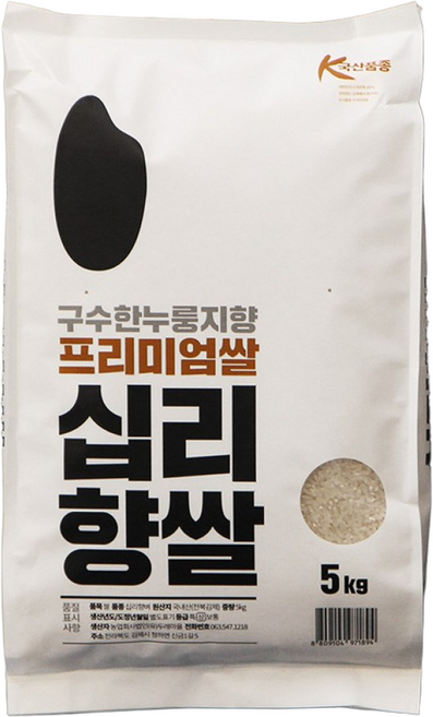 25년산 두레마을 구수한 누룽지향 프리미엄쌀 십리향미 5kg, 1개