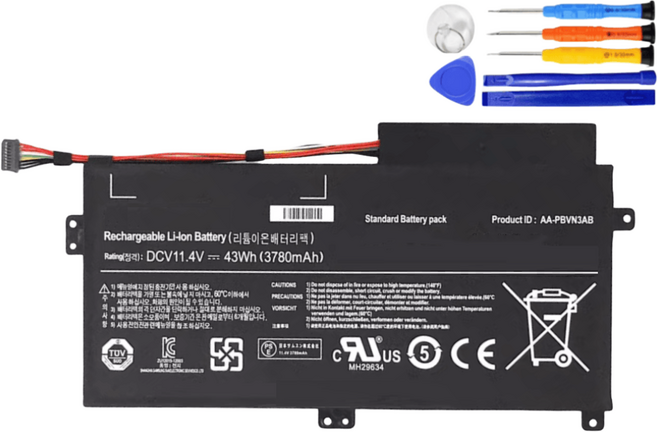 삼성 AA-PBVN3AB BA43-000358A NT370R5E NT500R5K NT450R5E NT450R5J NT450R5Q NT450R5U 호환용 배터리V
